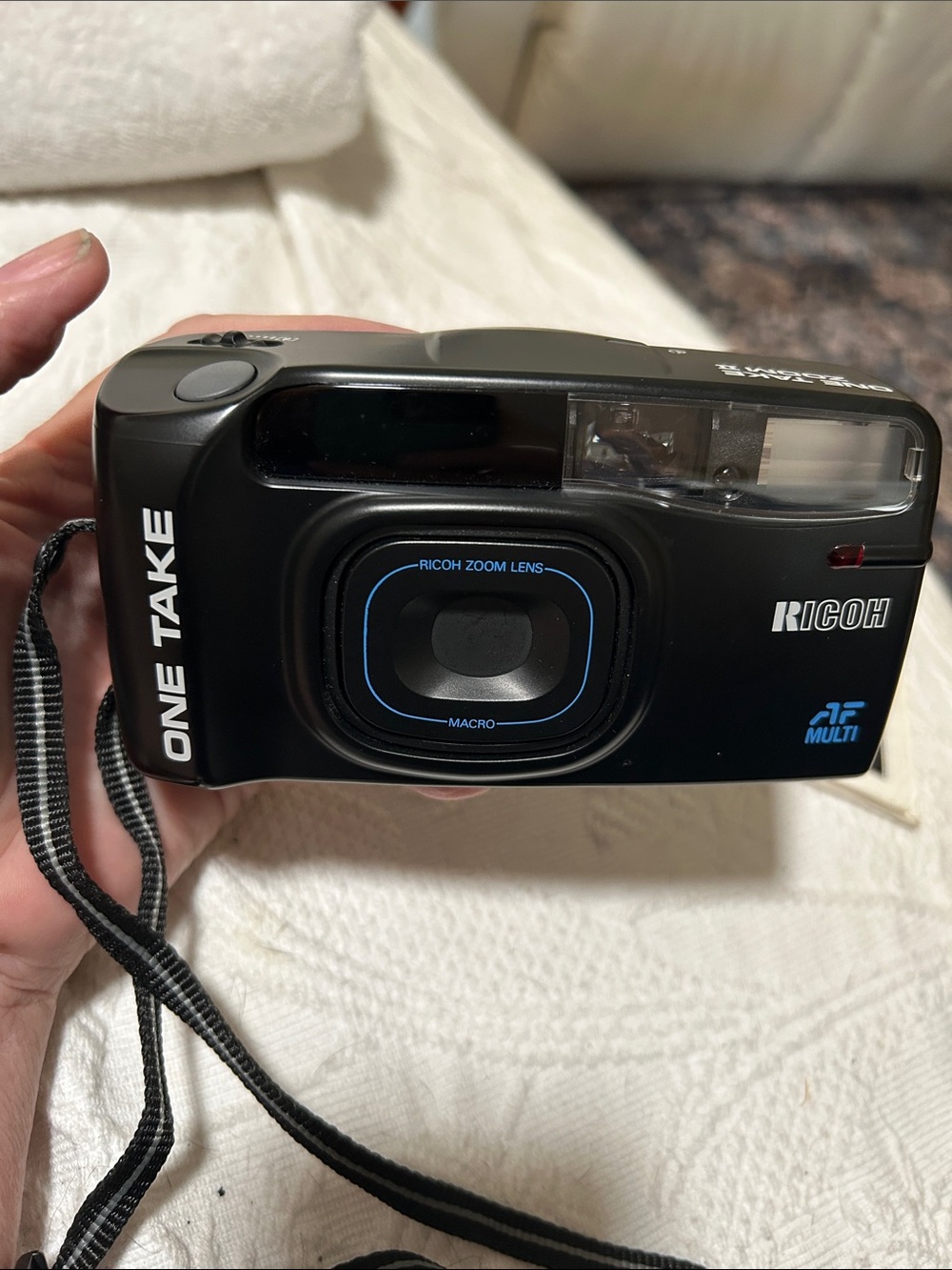 Ricoh Shotmaster Tru Zoom Date 35mm Point & Shoot Camera Film